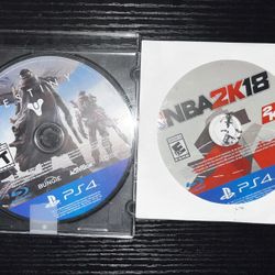 PS4 Destiny & NBA2K18 Bundle