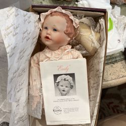 Doll Porcelain Emily By Yolanda Bello