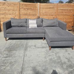 Gray Sectional Couch