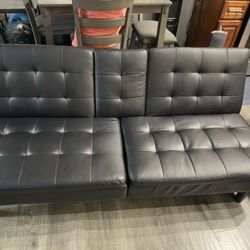 Black Futon Couch