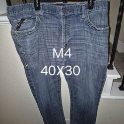 ARIAT FRC M4 LIGHT WEIGHT DURA STRETCH RELAXED BOOT CUT DENIM JEAN 