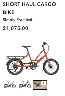 Tern Short Haul Cargo Bike