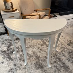 Rustic White Console Table, Desk, Accent Table