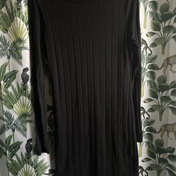 Large Black Dress