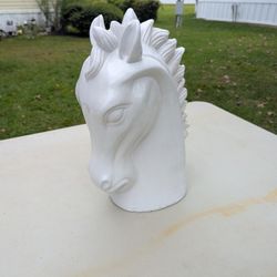 Large Porcelain Horse Head