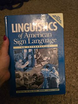 Linguistics Of American Sign Language