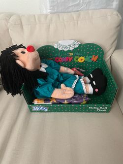 big comfy couch - molly doll and blanket set