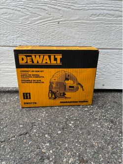 Dewalt COMPACT JIG SAW KIT