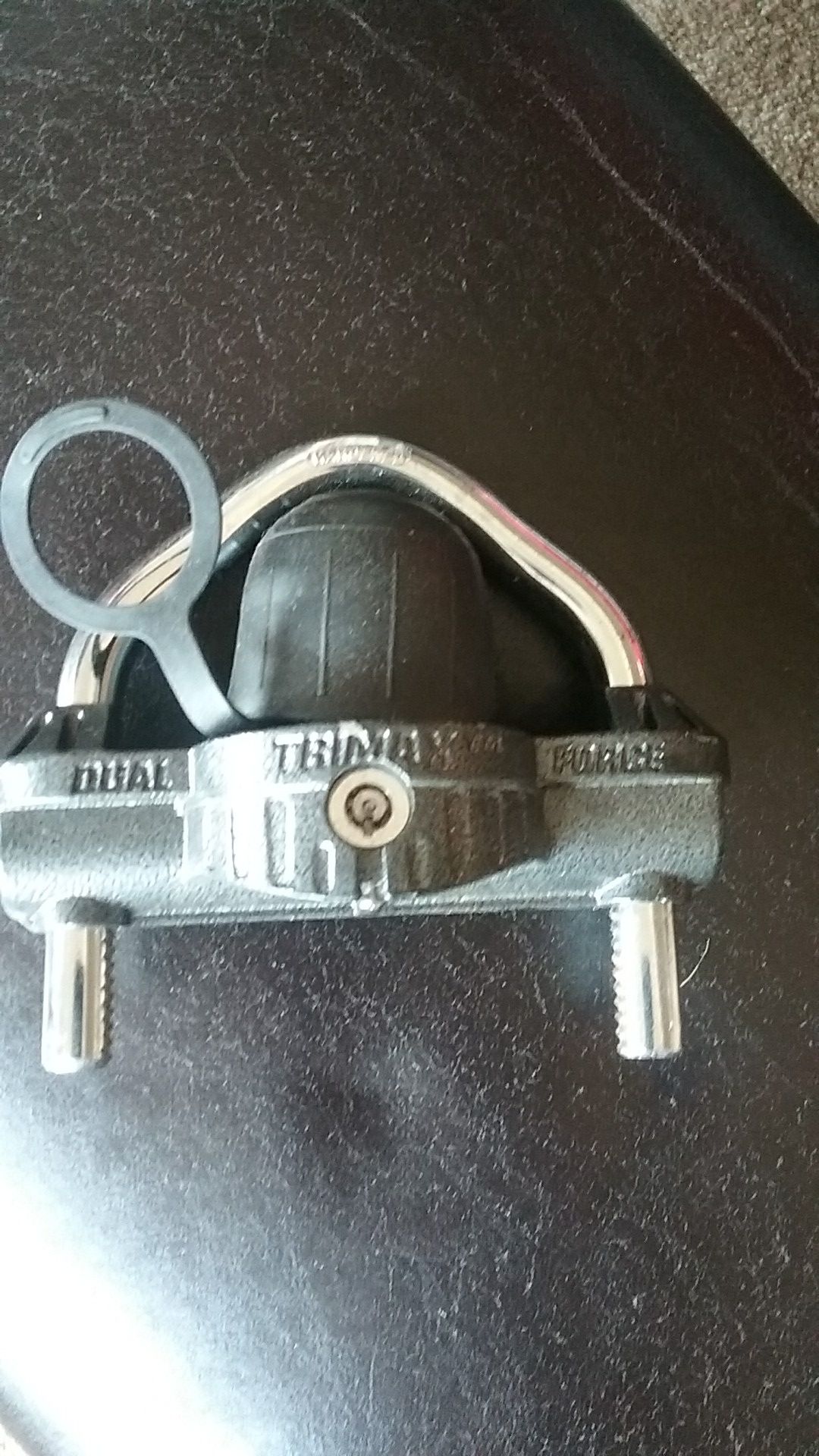 Trimax premium die-cast dual purpose coupler lock