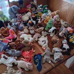 225 TY Beanie Babies (original)