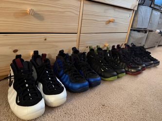 Nike Foamposites and a Pennys size 9.5