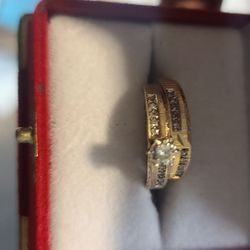 14k wedding Band 