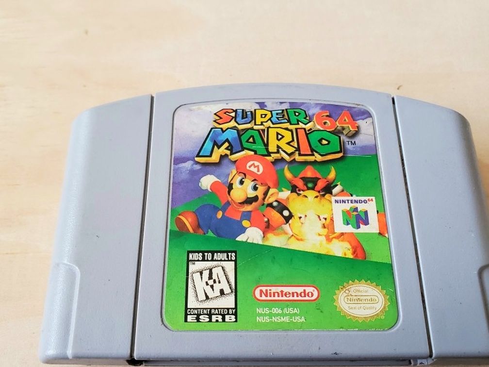 Nintendo 64 / Super Mario / Games / Video / Gaming / System / Xbox / Playstation