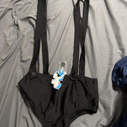 Iheartraves Overall Bikini Bottom $20