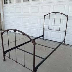 Heavy Duty Twin Size Bed Frame
