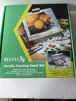 Reeves Acrylic Painting Easel Set  *New*