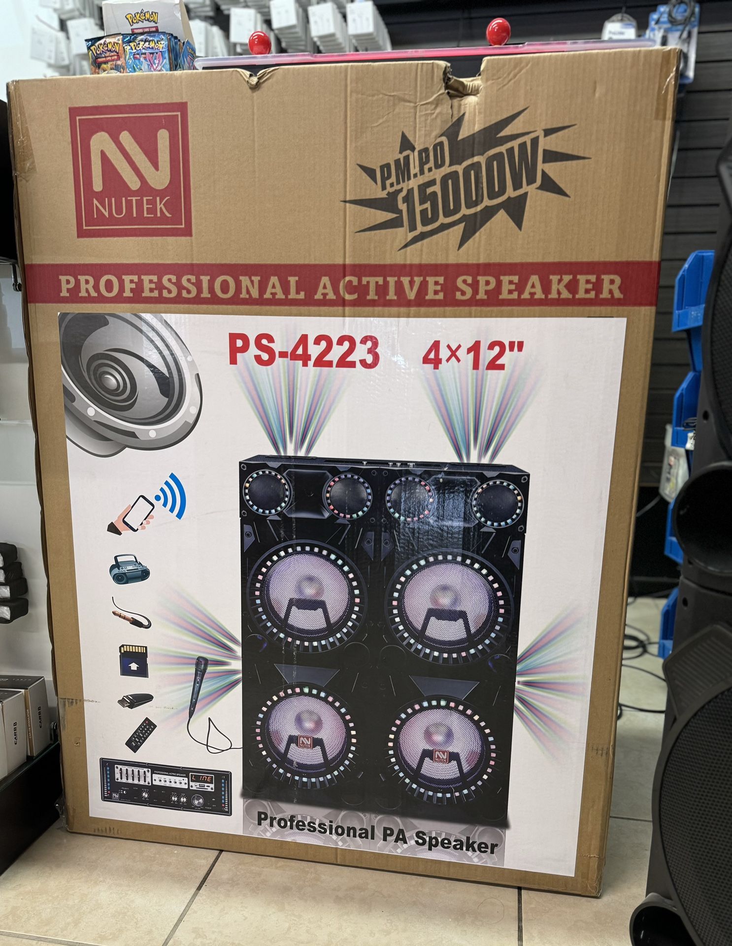 Bocina Bluetooth 4x12