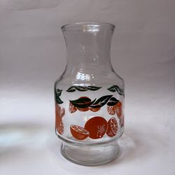 Vintage Anchor Hocking Orange Juice Carafe 