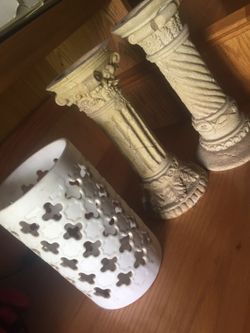 Candle holders/decor