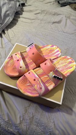 Croc sandals