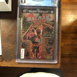 Dark Nights Batman The Red Death #1 CGC 9.8 $180
