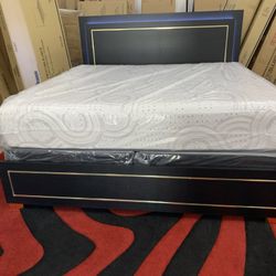 $699 Brand New King Bed Frame With Mattress (Read Description Below)