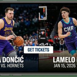 Lakers vs. Hornets Jan 15th 2026 7:30 Pm 