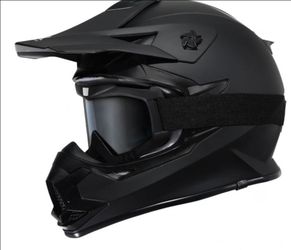 TRIANGLE Adult Dirt Bike/Motocross Helmet – Large