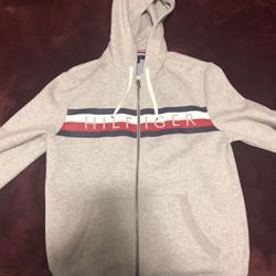 2 New Tommy Men's Jacket's / Silver size M and Blue size L