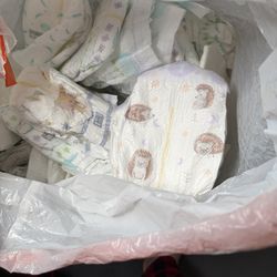 Kirkland pampers and Huggies mixed size 1