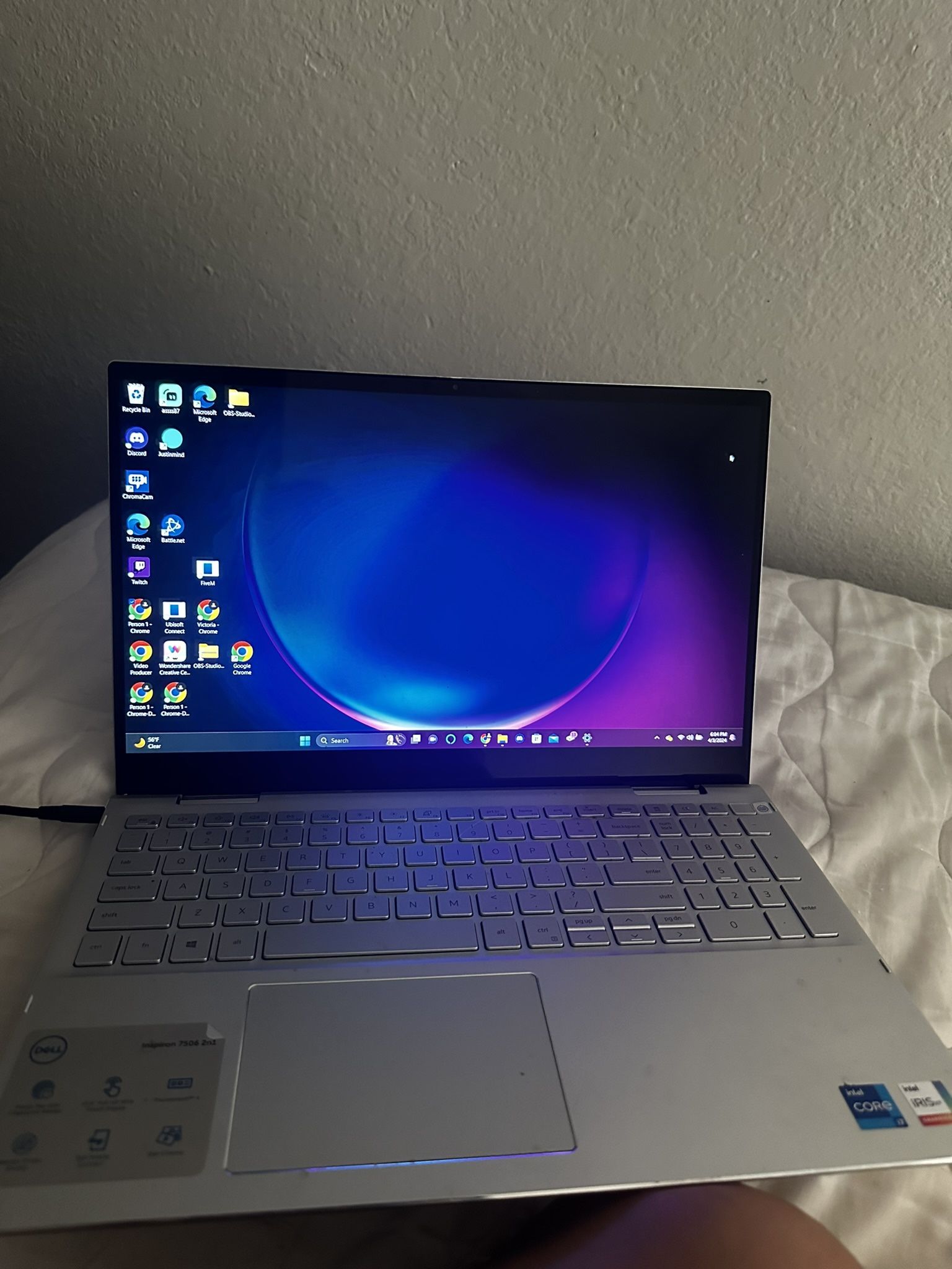 Dell Inspiron 7506 2-in-1 Laptop