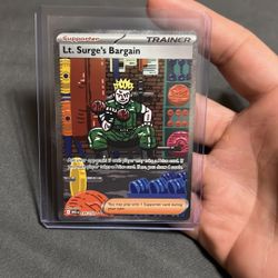 Pokemon Mega Evolutions: Lt. Surge’s Bargain 185/132