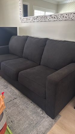 Charcoal Grey Couch