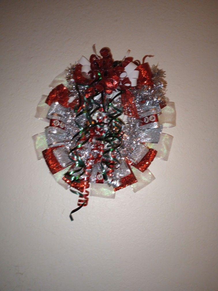 Silver bells wreath