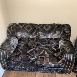 Black Small Couch 