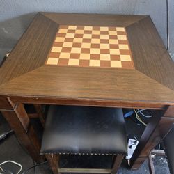 Chess / Checker Table N Chairs