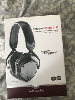 V-Moda Crossfade LP Gunmetal Black/Wired