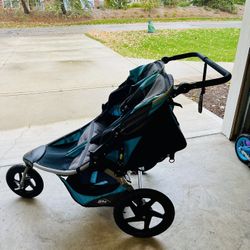 BOB Double Stroller. Foldable. 