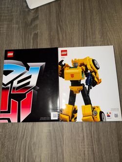 LEGO Optimus Prime and Bumblebee Transformers Instructions Book