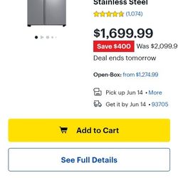 Samsung Hub Refrigerator( Best Offer)
