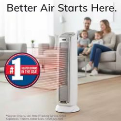 Brand New Lasko Ceramic Tower Space Heater – Programmable Thermostat, Unopened Box