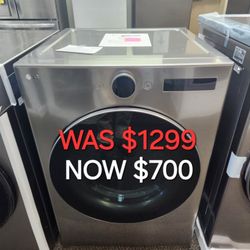 7.4 Cu. Ft. Ultra Large Electeic Dryer With Sesnor Dry, Turbo Steam