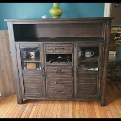 Counter Height Table And Buffet
