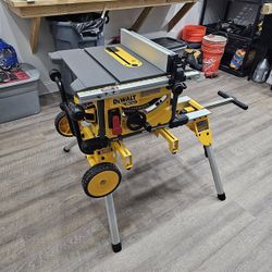 DeWalt 60v Table Saw And Miter Chop Saw