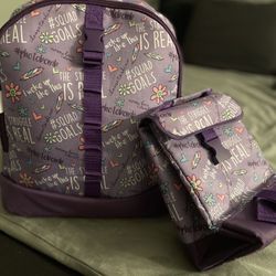 Backpack And Lunch Bag Set