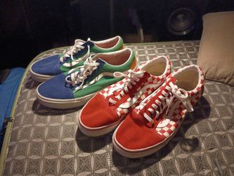 VAN old skool yacht club +van checkerboard