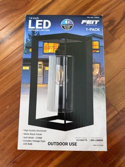Feit Electric LED Outdoor Lantern (2 for 65)