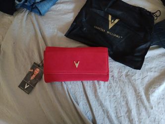 Vanessa Williams Genuine Suede Clutch