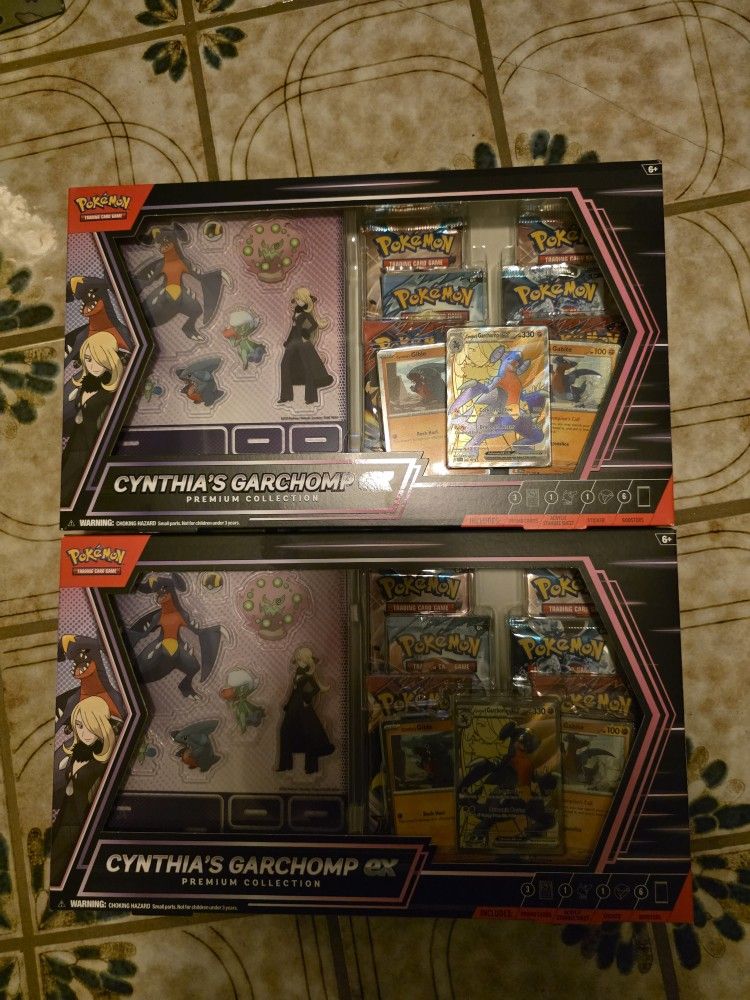 Pokemon Cynthia's Garchomp Premium Collection