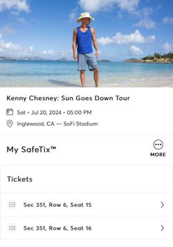 Kenny Chesney and Zac Brown Band at SoFi Stadium